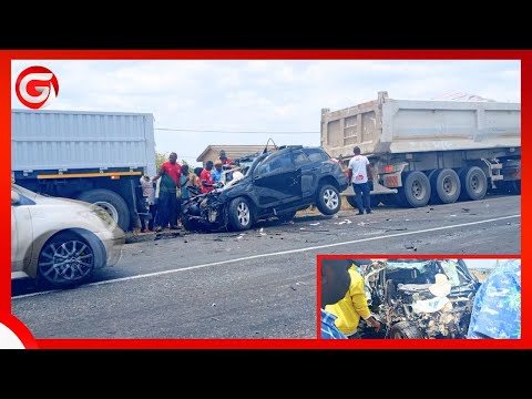 INATISHA VIDEO ENEO La AJALI ILIYOUA BABA Na WANAYE WANNE NJIANI TANGA WAKITOKA MAZIKONI