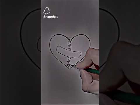 رسم قلب مجروح