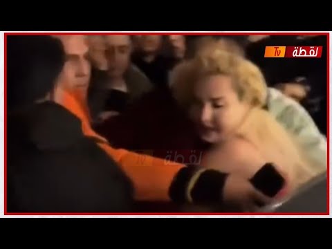 وسط الزحمة لحظة خروج إنجي حمادة من فرح كروان مشاكل مش هتصدق اللي حصل