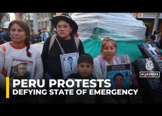 Peru S Youth Rally In Lima Defying State Of Emergency As Demands For Justice Grow