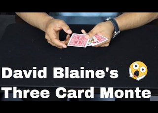 David Blaine REVEALED Three Card Monte