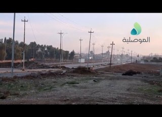 كا الموصلية تتجول في قرية الطويلة بمحور شمال الموصل بعد تحريرها من داعش