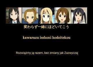 K On Ohayou Mata Ashita Tłumaczenie PL