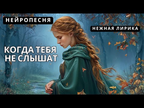 НЕЙРОПЕСНЯ КОГДА ТЕБЯ НЕ СЛЫШАТ ГОРОДСКОЙ РОМАНС Л Лебедева AI Music Studio нежнаялирика