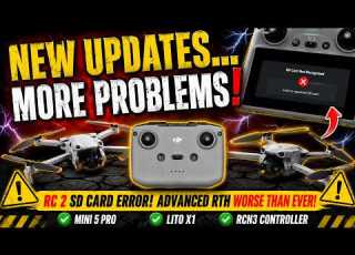 DJI DID IT AGAIN MORE NEW FIRMWARE UPDATES MORE PROBLEMS RC 2 MINI 5 PRO LITO X1
