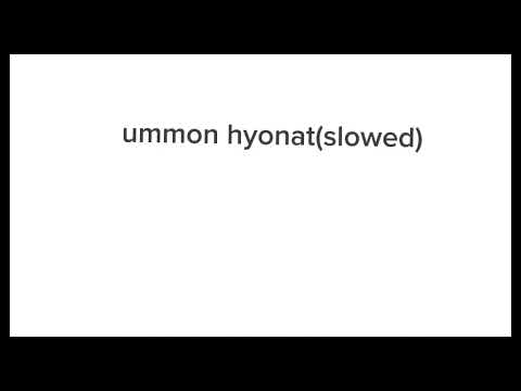 Ummon Hiyonat Slowed 1 Hour Enjoy
