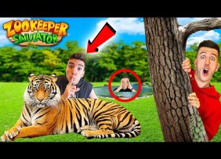  ИГРАЕМ КРИЕНИЦА В ЗООПАРКA ZOOKEEPER SIMULATOR