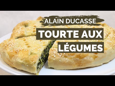 Recette De TOURTE AUX LEGUMES Par ALAIN DUCASSE