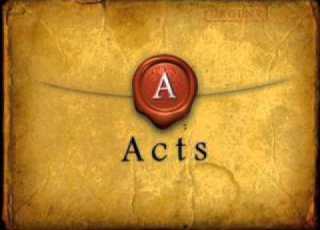 The Acts Of The Apostles