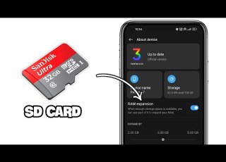 HOW TO USE SD CARD AS INTERNAL RAM ON ANDROID PHONE