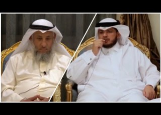 القارئ صالح الانصاري يقرأ بحضور الشيخ عثمان الخميس