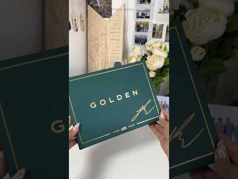 Unboxing Jungkook Signed GOLDEN Album Bts Jungkook Shorts