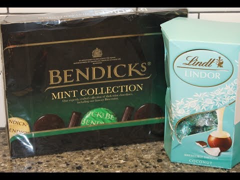 Bendicks Mint Collection And Lindt Lindor Coconut Truffles Review