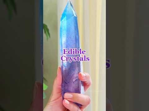 بلورات صالحة للأكل مصنوعة من أجار أجار