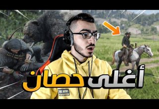 اشتريت حصان عربي وردي اصيل اقوى حصان في ريد ديد RDR2
