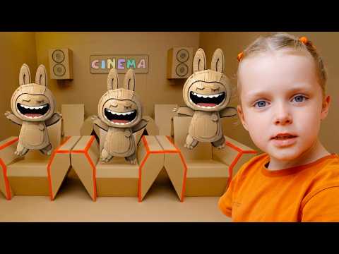 Cardboard Cinema Adventure Mystery Doors Best Stories By Vania Mania Kids