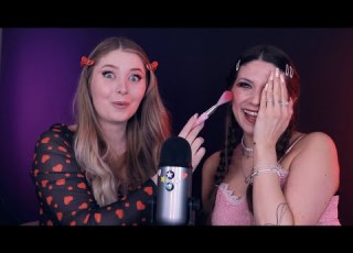  ASMR Makeup Artist Paula Wolf Does My Makeup Beauty RP Skincare Makeup Sounds German Deutsch