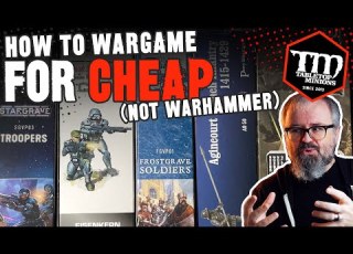  How To Wargame For CHEAP Not Warhammer