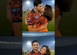 Abhishek Sharma Ne Kavya Maran Ko Kiss Kr Diya Kavyamaran Kiss