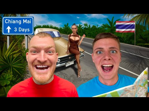 Driving Across Thailand With RiskyRegg Ft Ladyboy
