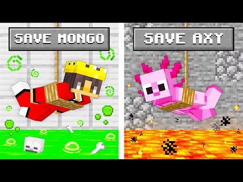Save AXY Or MONGO In Minecraft