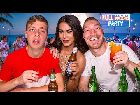 Getting Drunk With Ladyboys In Thailand