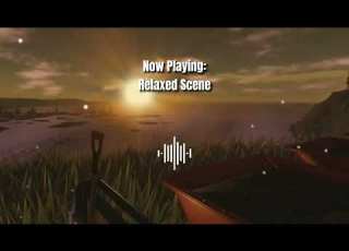 Relaxed Scene W Rain 20 Minutes