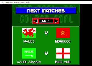  Golden Goal Europe Game Boy Color Tournament Mode As England