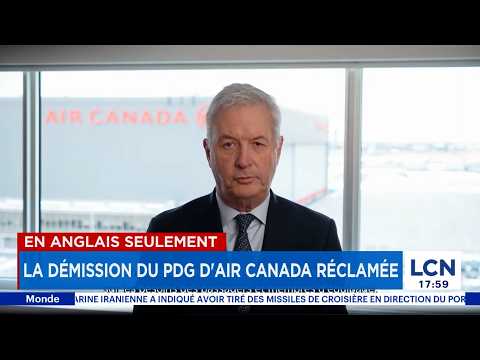 Condolences In English Air Canada CEO S Resignation Demanded Condolences In English Air Canada CEO S Resignation Demanded
