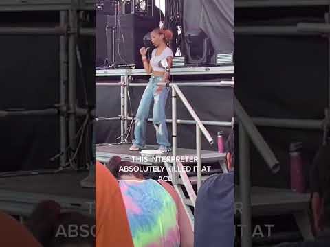 This Interpreter At ACL Is Incredible