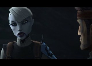  Assajj Ventress Informs The Bad Batch Of Omega S Abilties The Bad Batch Season 3 Episode 9