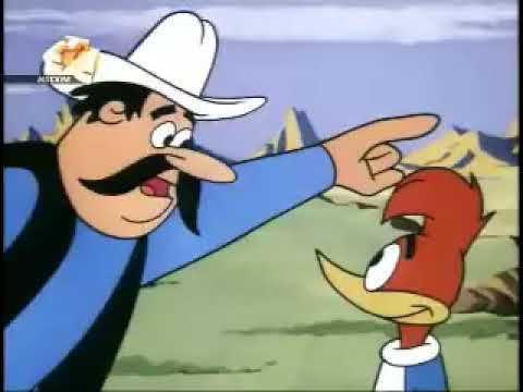 كارتون نقار الخشب الشبح المخيف