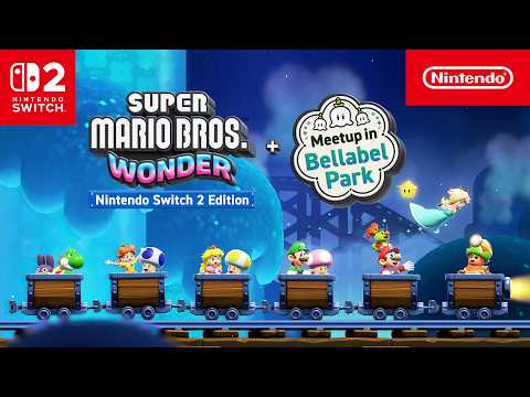 Super Mario Bros Wonder Nintendo Switch 2 Edition Meetup In Bellabel Park Launch Trailer