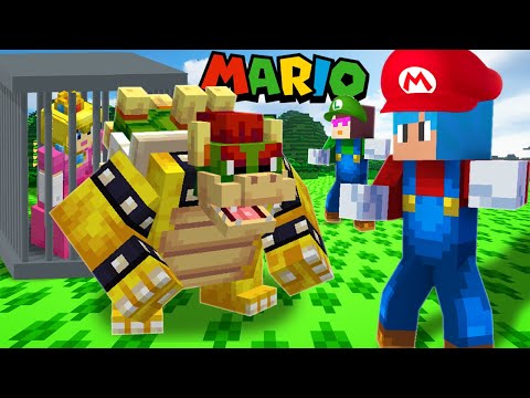 クッパを倒してピーチ姫を助け出せ マイクラ まいくら マインクラフト クッパを倒してピーチ姫を助け出せ マイクラ まいくら マインクラフト