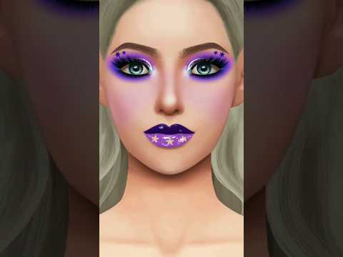 Art Purple Make Up Artist Shorts Youtubeshorts Makeupartist Fashion Makeover Makeupbyme
