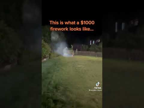 شوف الصاروخ الناري عمل اي شماريخ العاب نارية