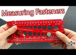  How To Measure Bolts Nuts And Screws Using A Thread Gauge Size Tool