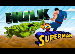 HULK Vs SUPERMAN Animated Battle With Movie Soundtrack Man Of Steel Hulk Suite Soundtracks
