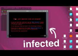  What If You Run A Windows VIRUS On Linux Using Wine