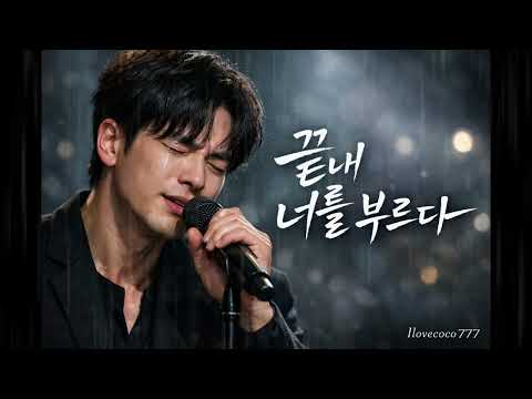끝내 너를 부르다 애절 절규 남자 발라드 동굴 보이스