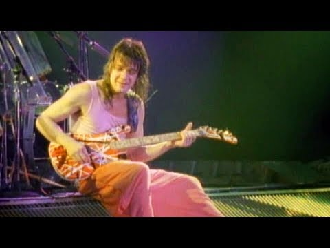 Eddie Van Halen Eruption Guitar Solo Live In New Haven 1986