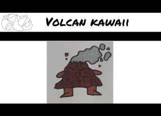  Comment Dessiner Un Volcan Kawaii