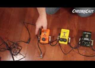  ChromaCast 5 Plug Daisy Chain Cable 9 Volt AC Power Adapter For Guitar Pedals Demo