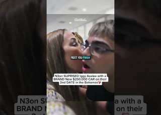  N3on SUPRISED Iggy Azalea With ABRAND New 250 000 CAR On Their 2nd DATE In The Bahamas