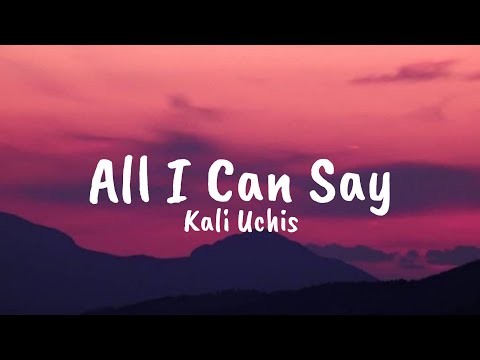 Kali Uchis All I Can Say Lyrics