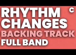 Rhythm Changes C Backing Track Swing 180 Bpm Brushes FULL BAND