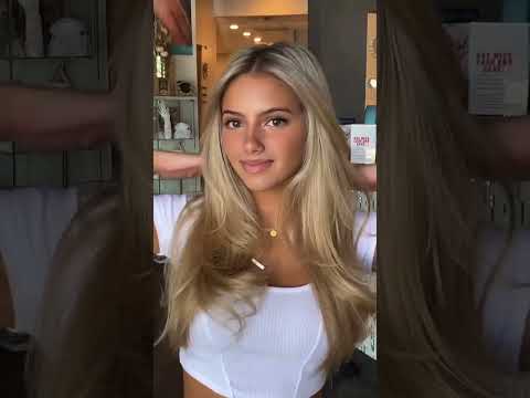 Hot Blonde Girl Shorts Hot Blonde