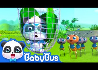 Baby Panda Is Trapped Super Panda Rescue Team Kids Cartoon BabyBus