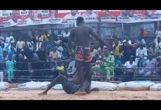 Garkuwan Dutse Ya Kashe Dogon Shamsu Bahagon Dage Ya Buge Bahagon Mai Bulala A Damben Kano