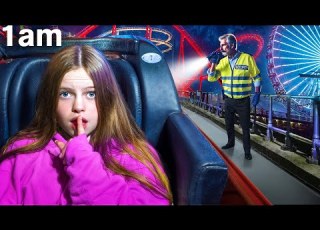  I Snuck Into An Amusement Park OVERNIGHT